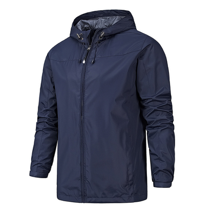 Carter | Men's Full Zip Hooded Jacket
