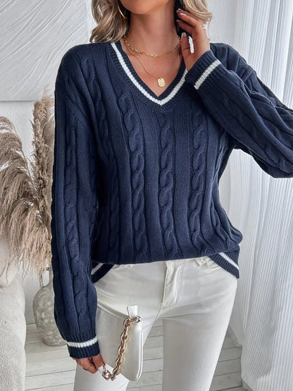 Amelie | Cable Knit Sweater