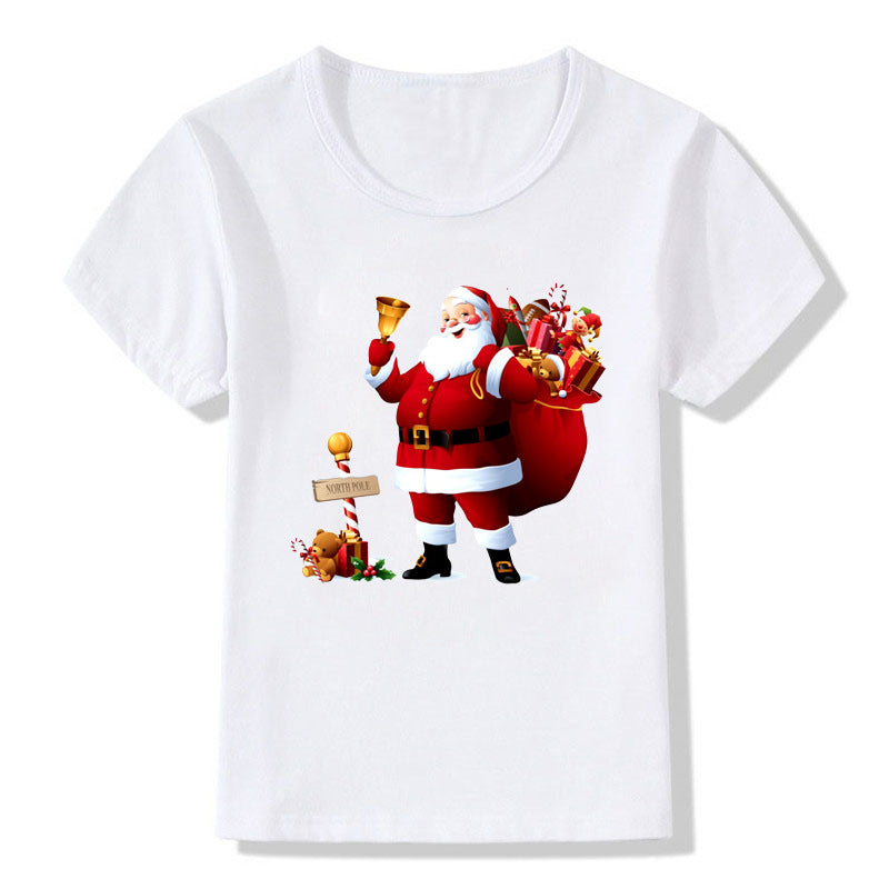 Bethany | Christmas T Shirt White Round Neck