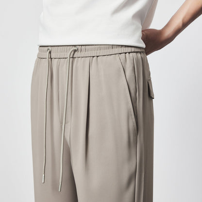 Samuel | Men's Pleated Wide Leg Pants