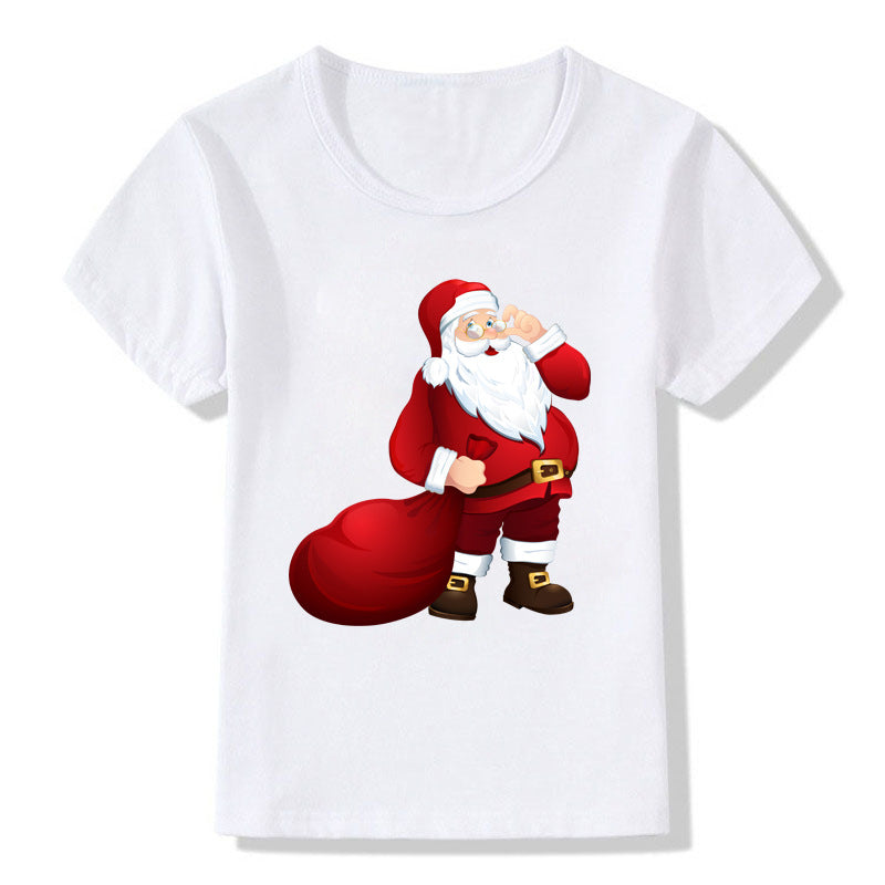 Bethany | Christmas T Shirt White Round Neck