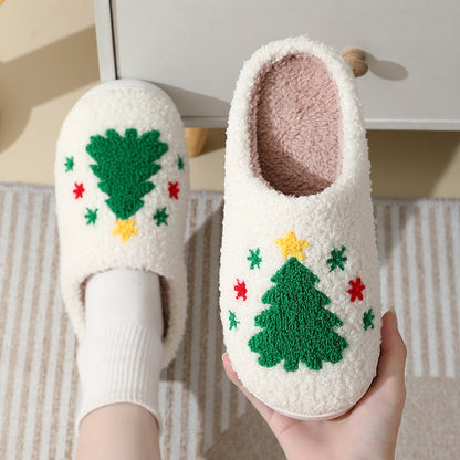 Myrrh | Christmas Slippers Fluffy Elf Closed Toe
