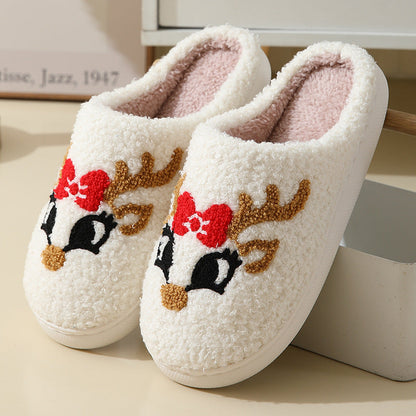 Myrrh | Christmas Slippers Fluffy Elf Closed Toe