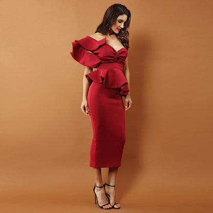 Midi Cocktail Dress For Women