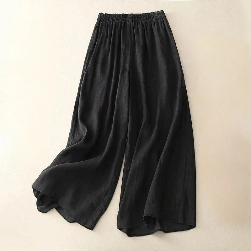 Nicole | Women's Elegant Loose Waistband Trousers