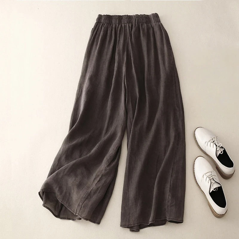 Nicole | Women's Elegant Loose Waistband Trousers