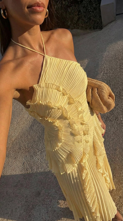 Emma | Women's Tiered Ruffle Maxi Dress