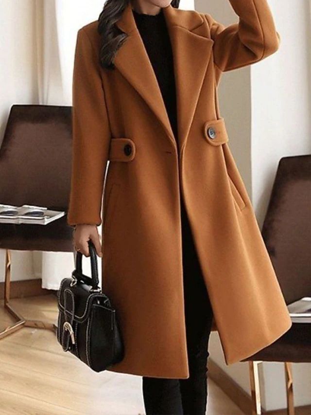Felicia | Women's Belted Midi Coat