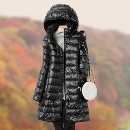 Matilda | Women's Lightweight Hooded Puffer Coat