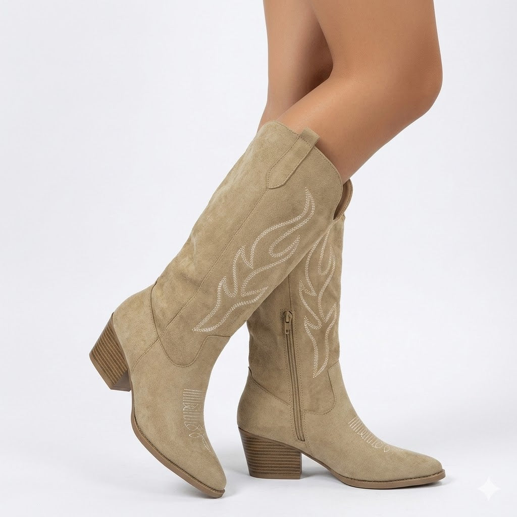 Savannah | Western Knee-High Boots
