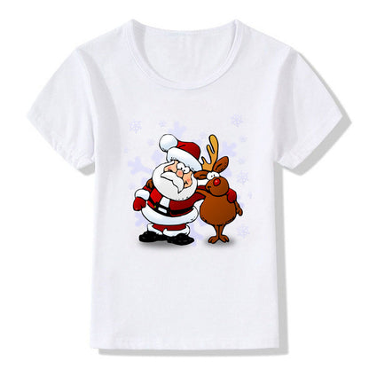 Bethany | Christmas T Shirt White Round Neck
