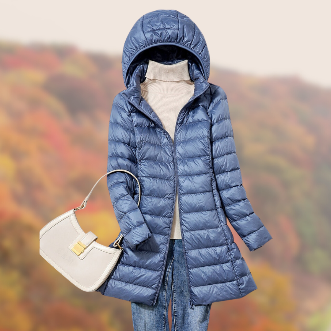 Matilda | Women's Lightweight Hooded Puffer Coat