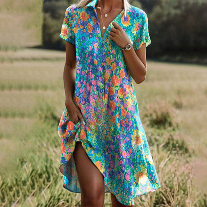 Els | Flowing Relaxed Midi Dress