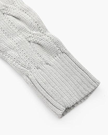 Francesco | Cable Knit Half-Zip Sweater