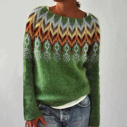 Ottilie | Fair Isle Pullover Sweater
