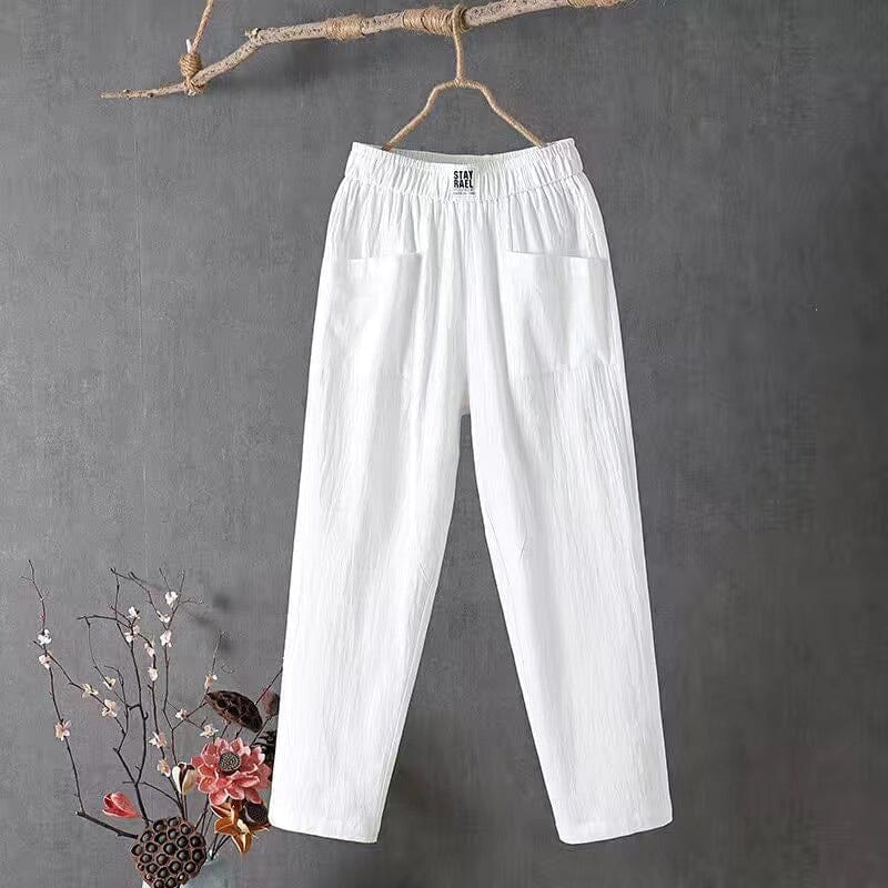 Esme | Women's Relaxed Cotton Linen Pants