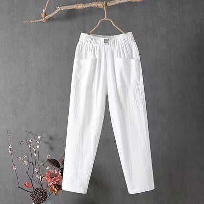 Esme | Women's Relaxed Cotton Linen Pants