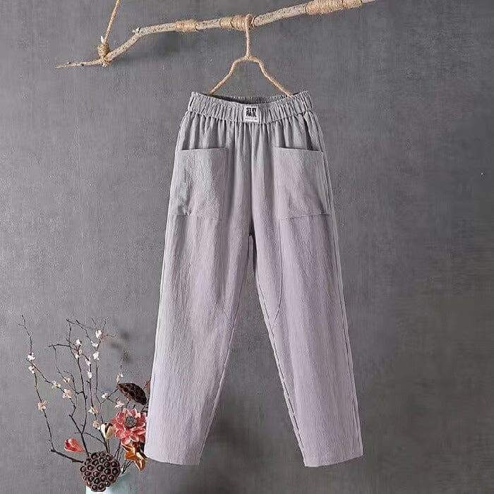 Esme | Women's Relaxed Cotton Linen Pants