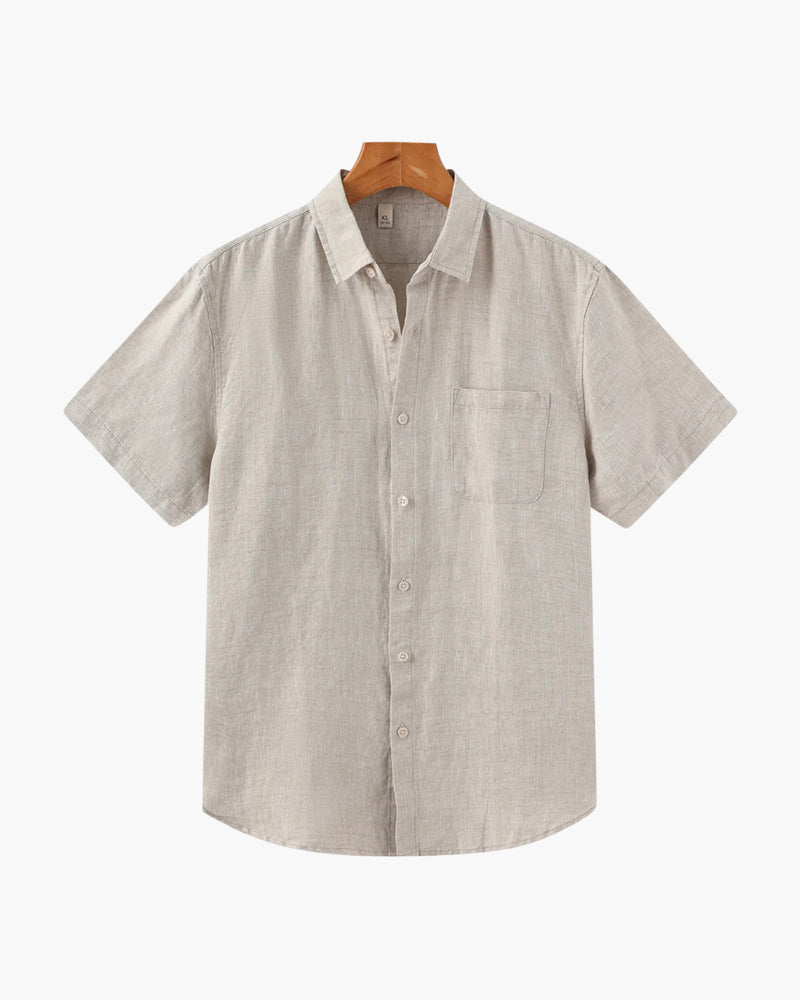 Matteo Ricci | Men's Lightweight Linen Casual Shirt