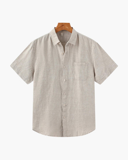 Matteo Ricci | Men's Lightweight Linen Casual Shirt
