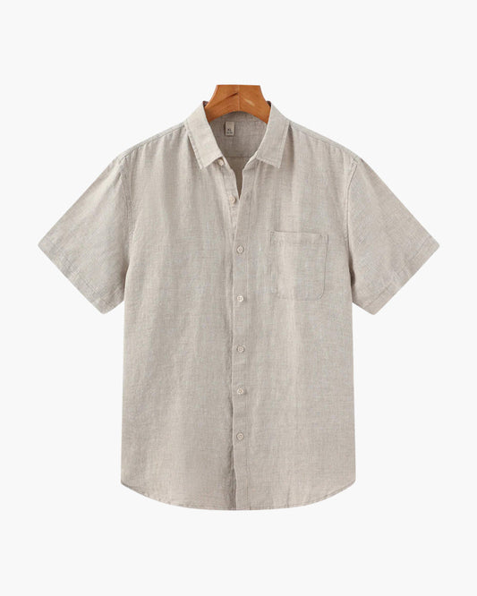Matteo Ricci | Men's Lightweight Linen Casual Shirt