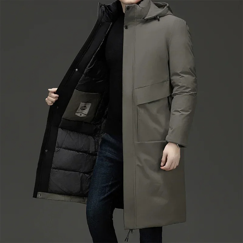 Jim | Men's Hooded Long Coat