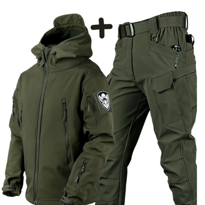 Timothy | Men's Tactical Hooded Jacket and Cargo Pants Set