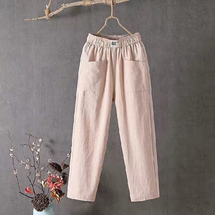 Esme | Women's Relaxed Cotton Linen Pants