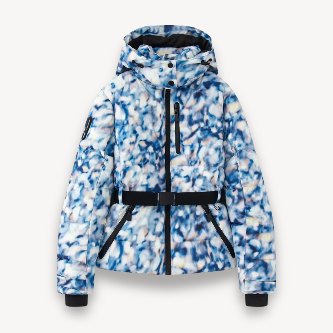 Riley | Women's Hooded Belted Puffer Jacket