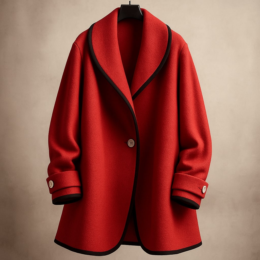 Serena | Women's Single-Breasted Trim Coat