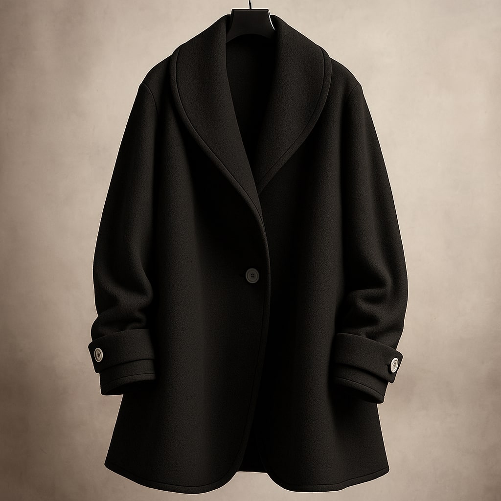 Serena | Women's Single-Breasted Trim Coat
