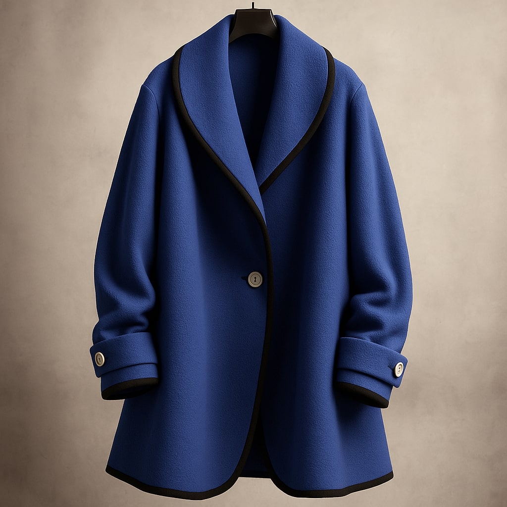 Serena | Women's Single-Breasted Trim Coat