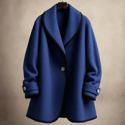 Serena | Women's Single-Breasted Trim Coat
