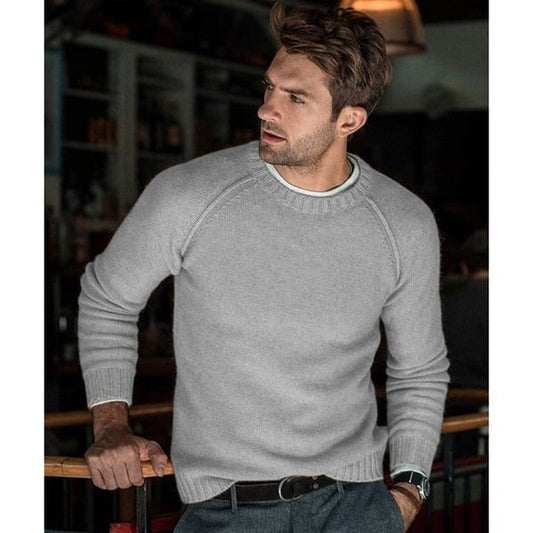 Troy | Men's Crew Neck Knit Sweater