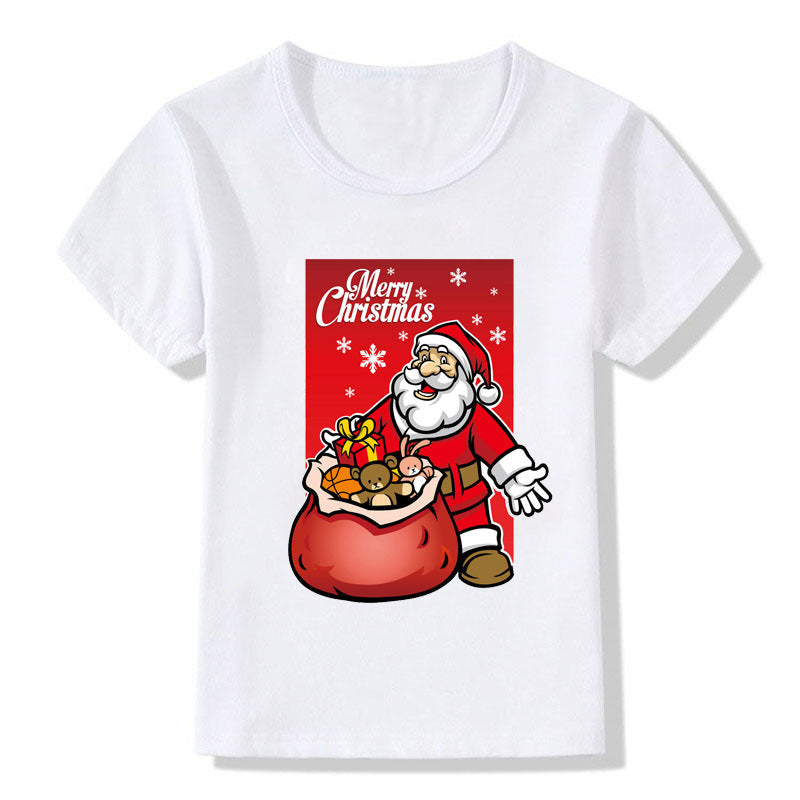 Bethany | Christmas T Shirt White Round Neck