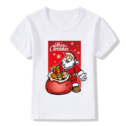 Bethany | Christmas T Shirt White Round Neck