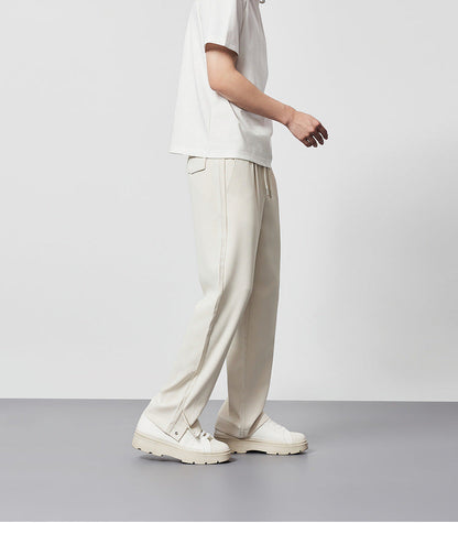 Samuel | Men's Pleated Wide Leg Pants