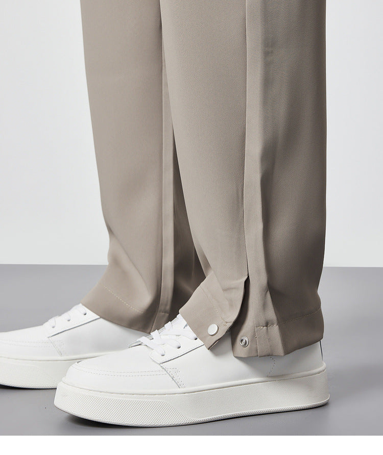 Samuel | Men's Pleated Wide Leg Pants