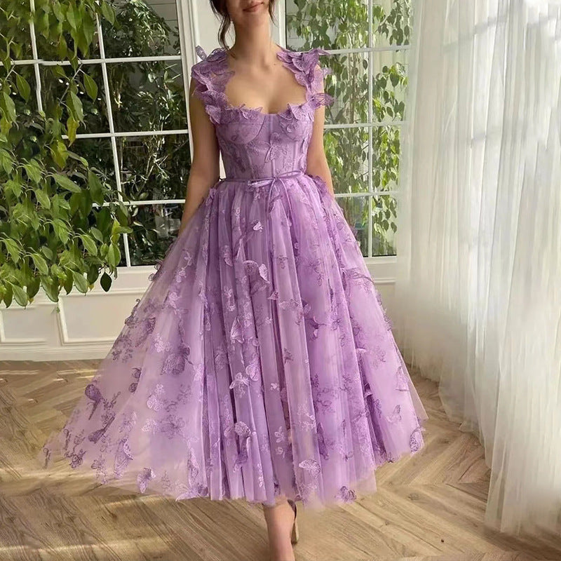 Floral Formal Maxi Dress For Women