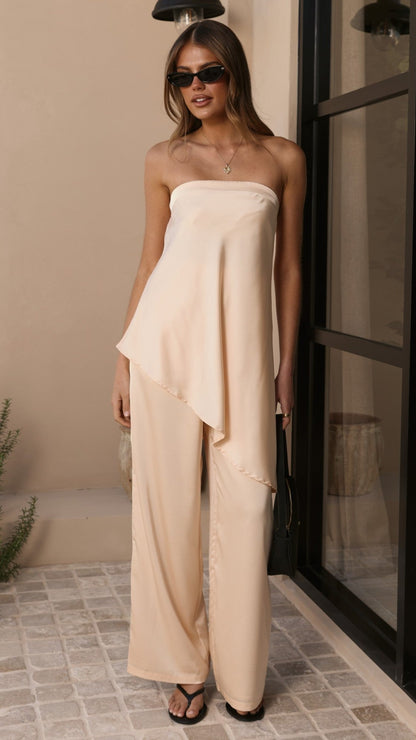 Tova | Women's Elasticated Wide Leg Pants