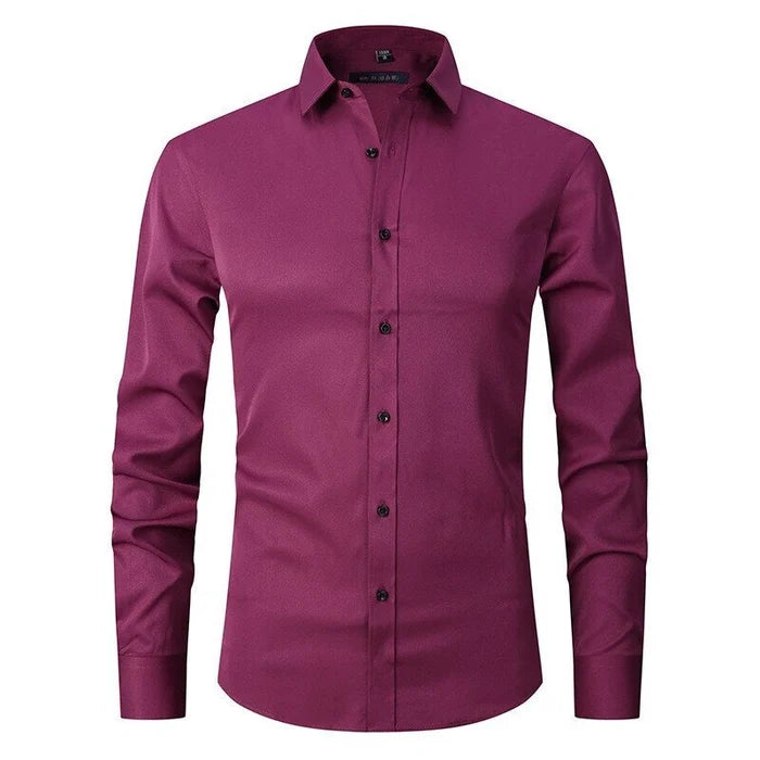 Dave | Stylish Wrinkles Button Shirt for Men
