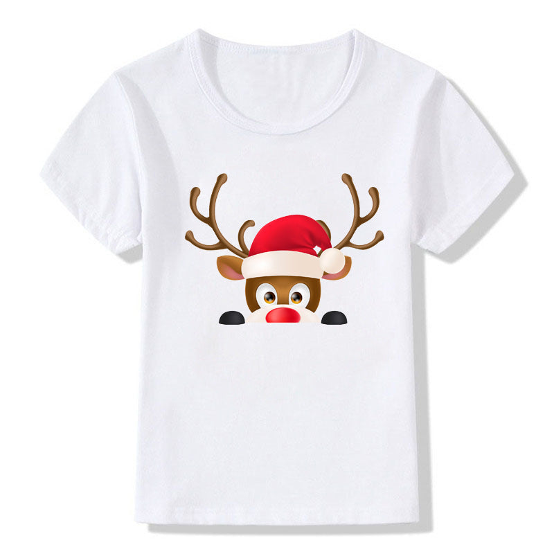 Bethany | Christmas T Shirt White Round Neck