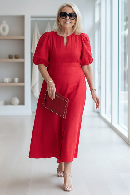 Daria | Cotton Summer Midi Dress
