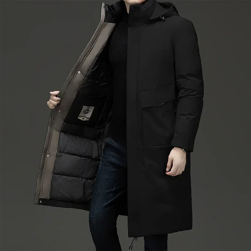 Jim | Men's Hooded Long Coat