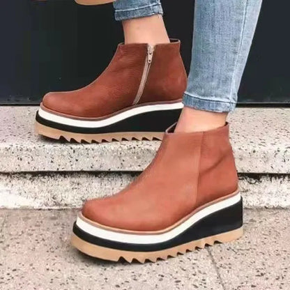 Carly | Women's Orthopedic Leather Boots