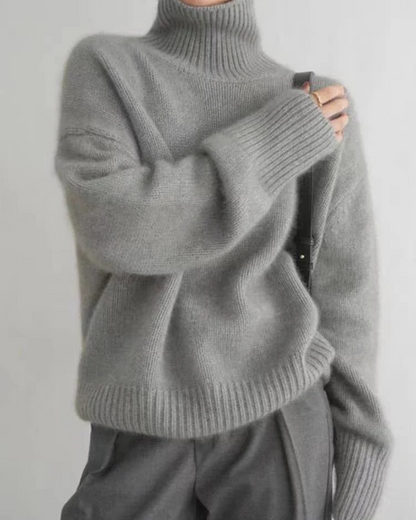 Judith | Women's Oversized Turtleneck Sweater