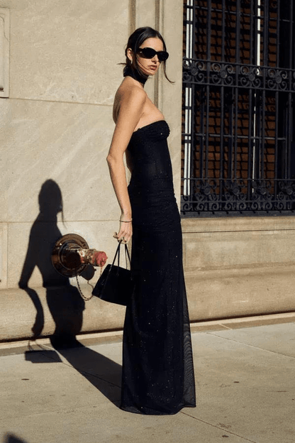Isabela | Celestial Shimmer Sequin Dress