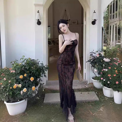 Lace Maxi Dress For Women