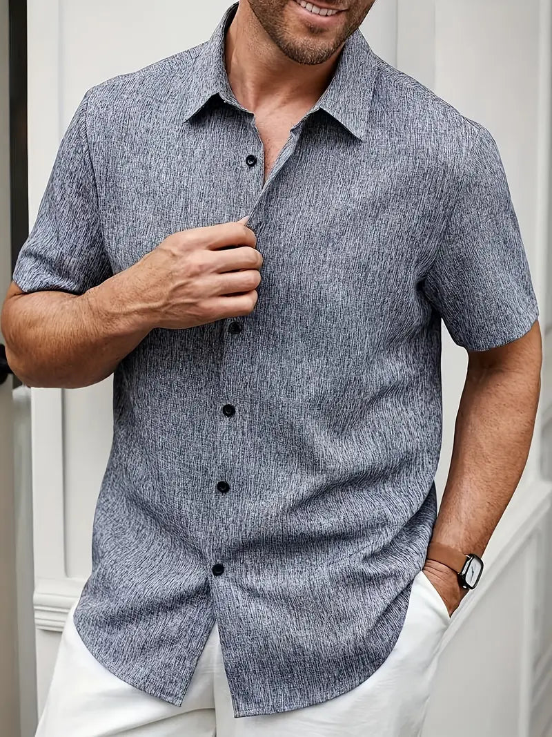 Trey | Classic Short Sleeve Shirt for Men