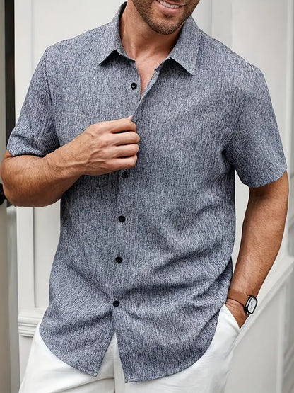 Trey | Classic Short Sleeve Shirt for Men